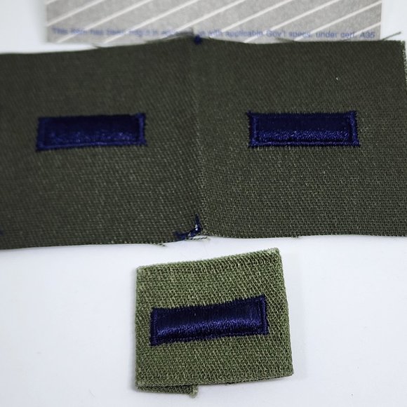 AAFES Other - U.S. Air Force Rank Insignia Embroidery First Lieutenant NIP Patches